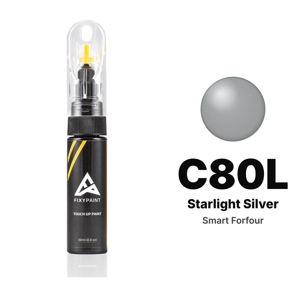 Touch-up paint for Smart Forfour C80L Starlight Silver, Basic kit