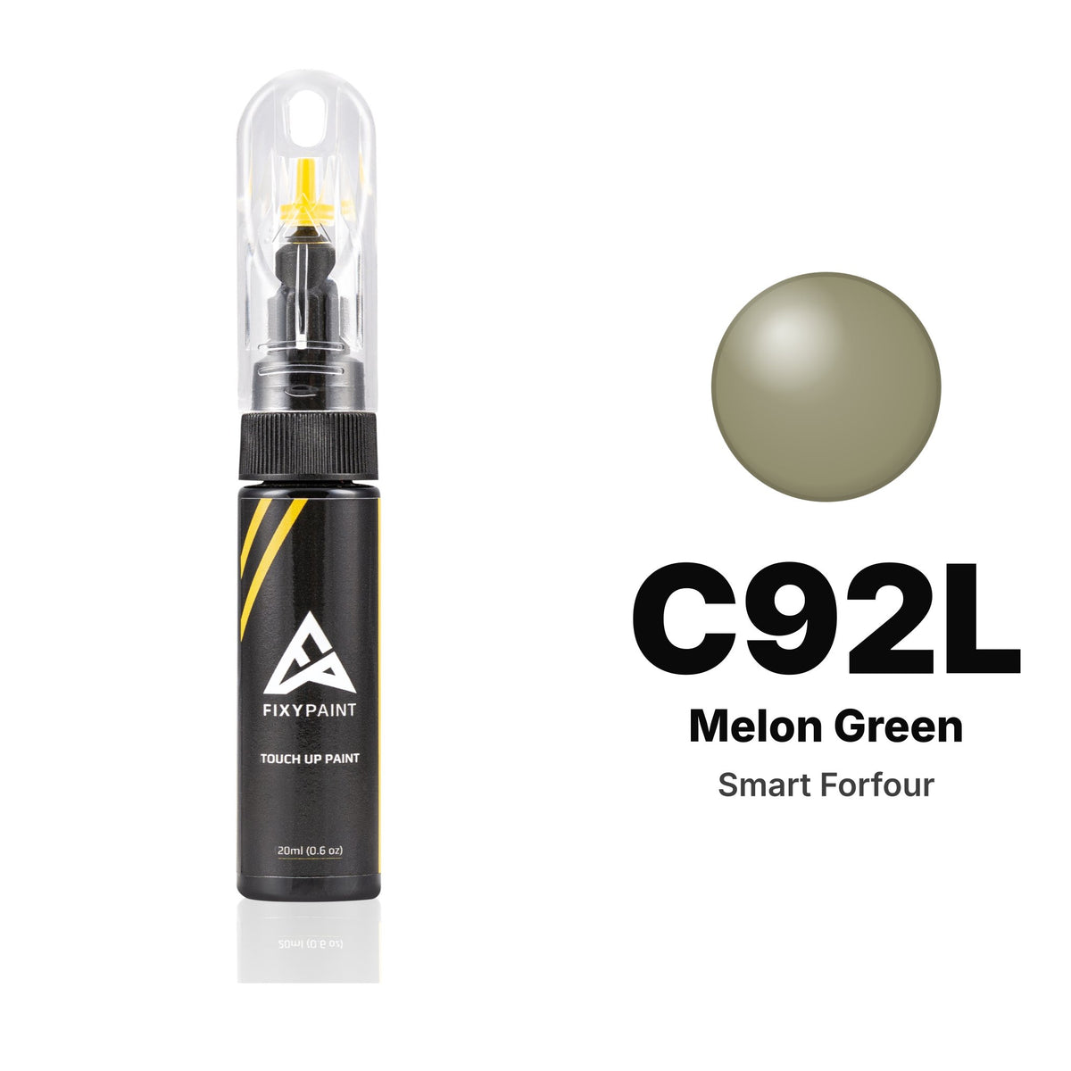 Smart Forfour C92L Melon Green touch-up paint, Basic kit