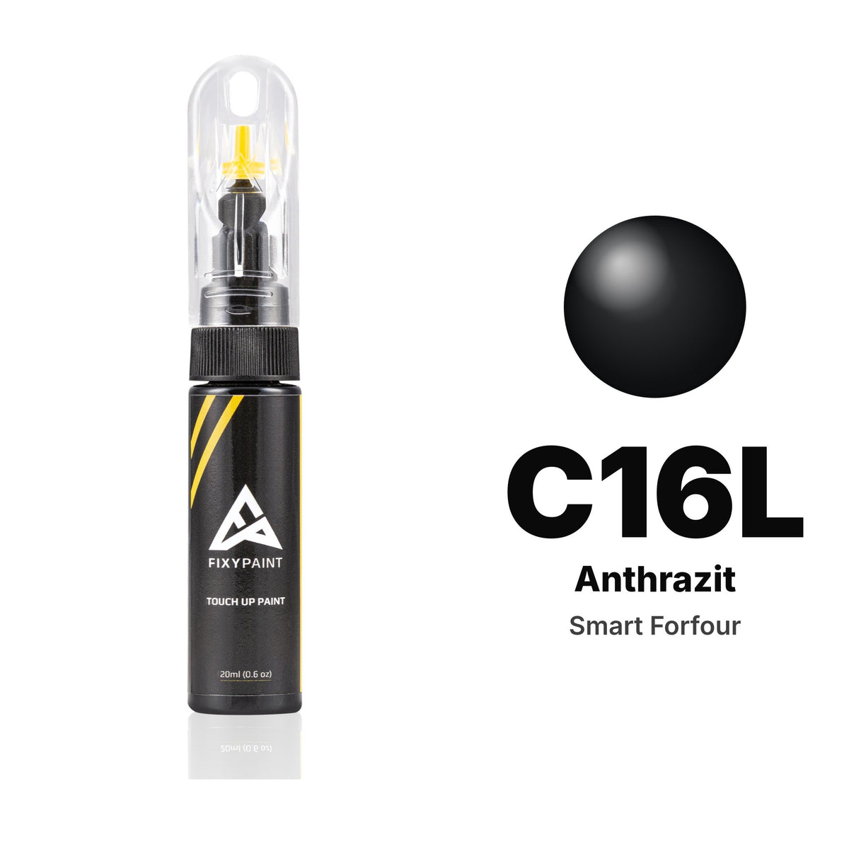 Smart Forfour C16L Anthrazit touch-up paint, Basic kit