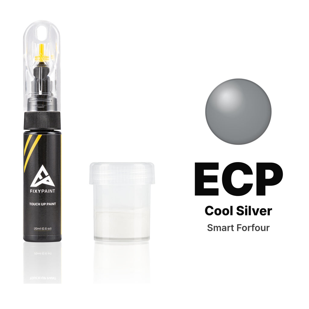 Lackstift für smart Forfour – ECP Cool Silver (2014–2023), Set Standard