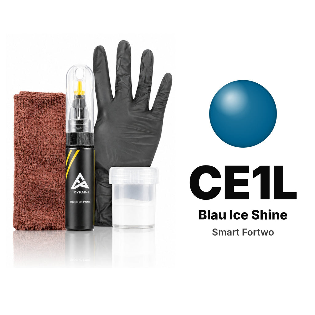 Touch-up paint for Smart Fortwo CE1L Blau Ice Shine, Complete kit