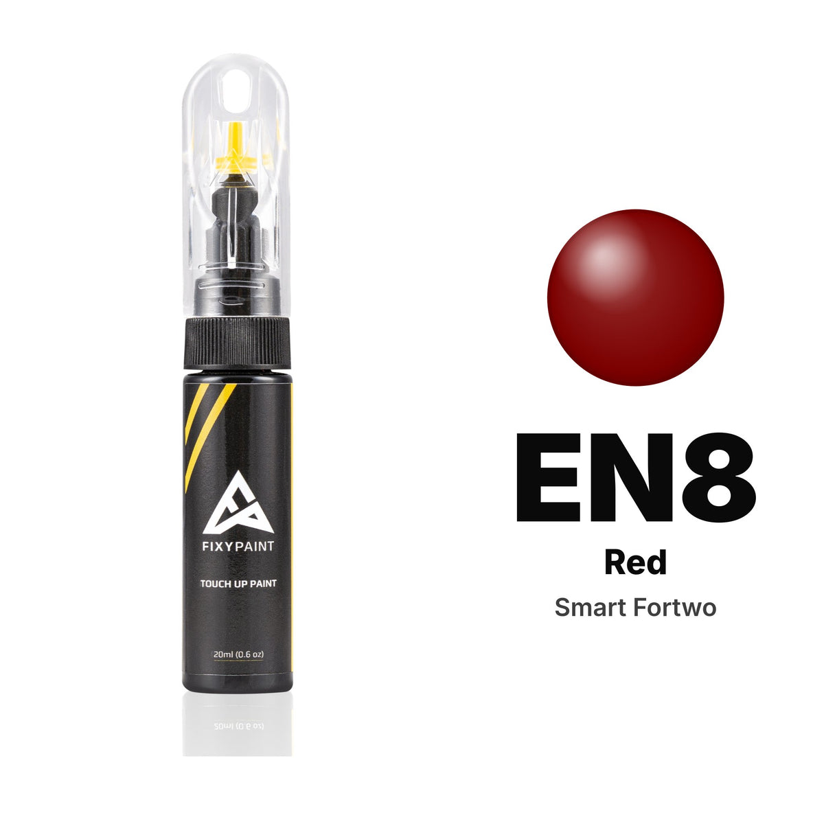 Vernice ritocco per smart Fortwo – EN8 Red (2014–2020), kit Base