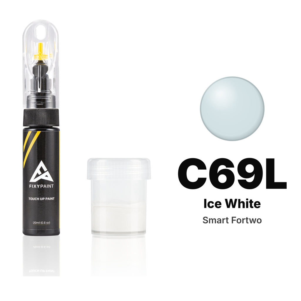 Touch-up paint for Smart Fortwo C69L Ice White, Standard kit