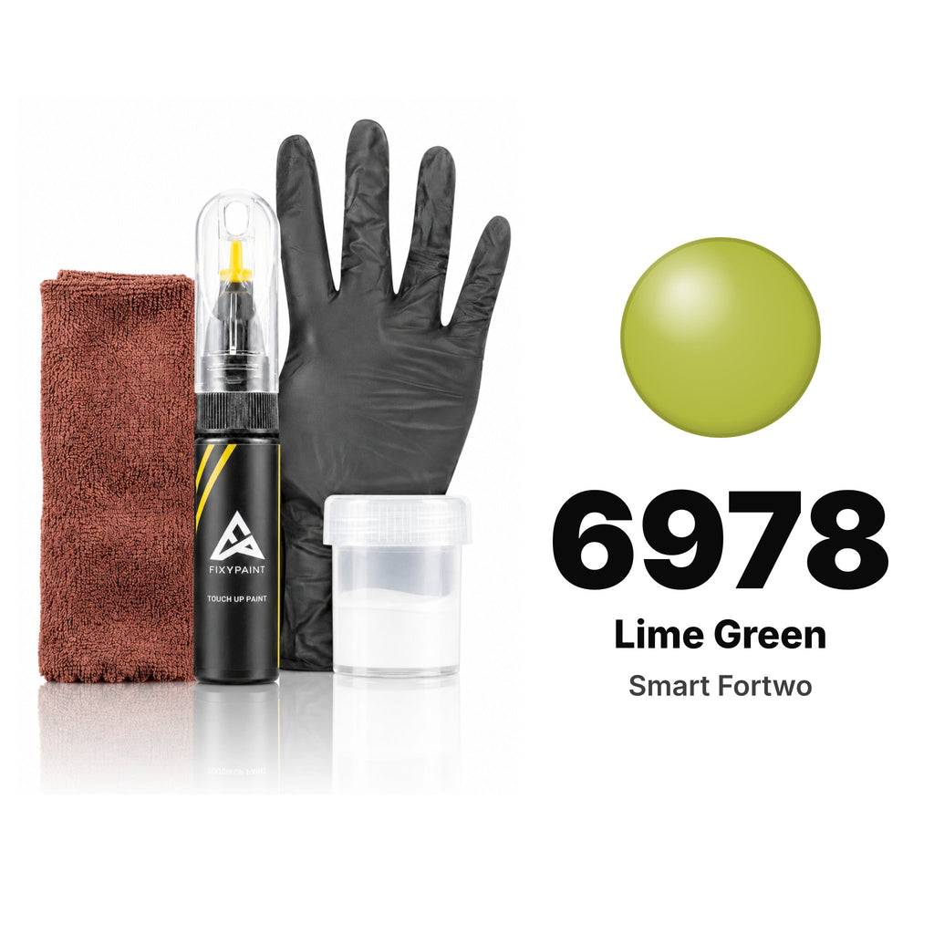 Touch-up paint for Smart Fortwo 6978 Lime Green, Complete kit