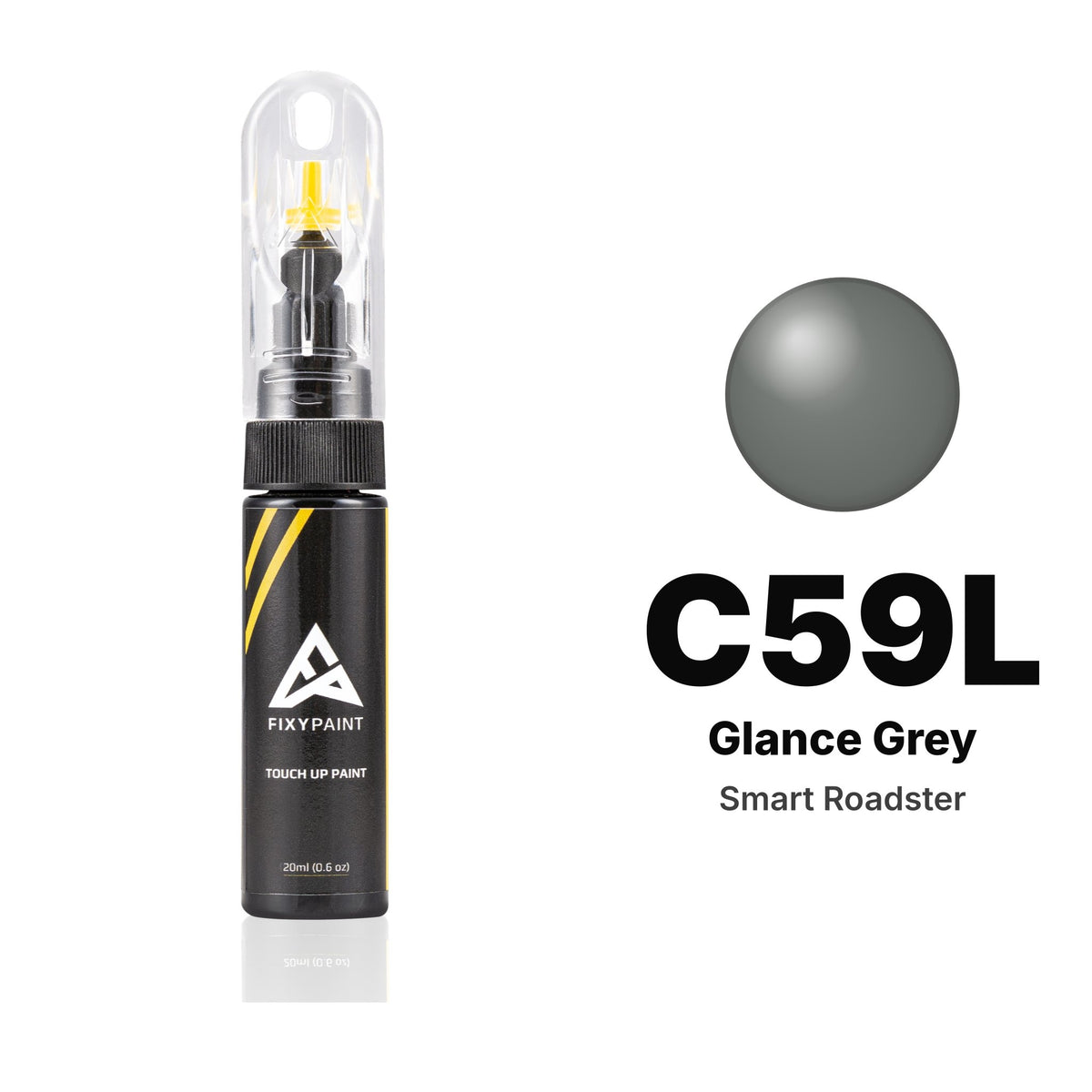 Touch-up paint for Smart Roadster C59L Glance Grey, Basic kit