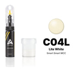 Peinture de retouche pour smart smart MCC – C04L Lite White (2006), kit Standard