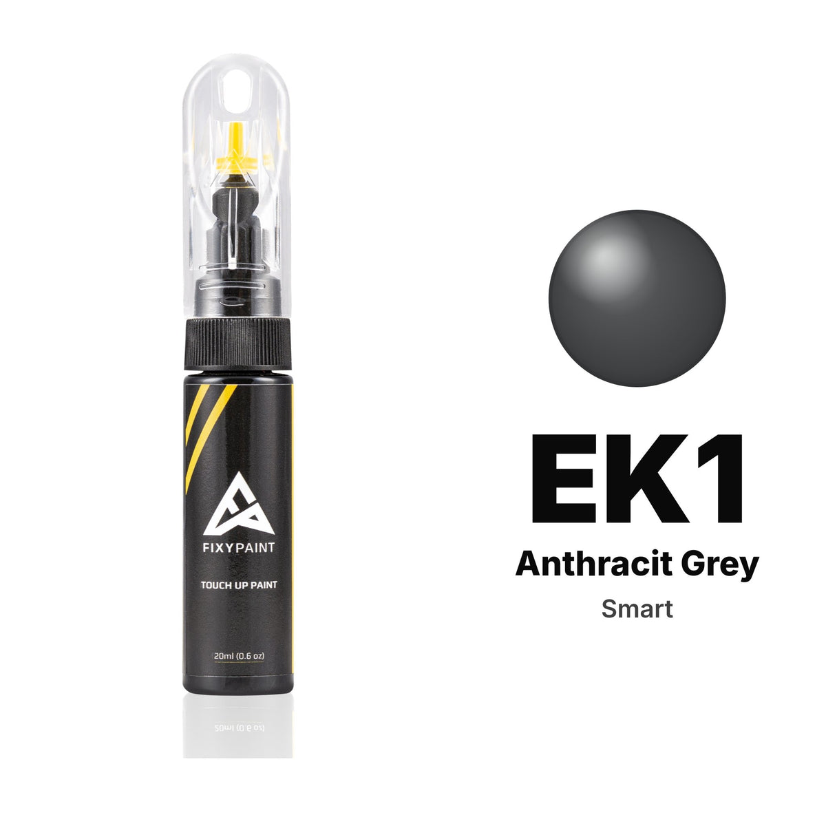Smart EK1 Anthracit Grey touch-up paint, Basic kit