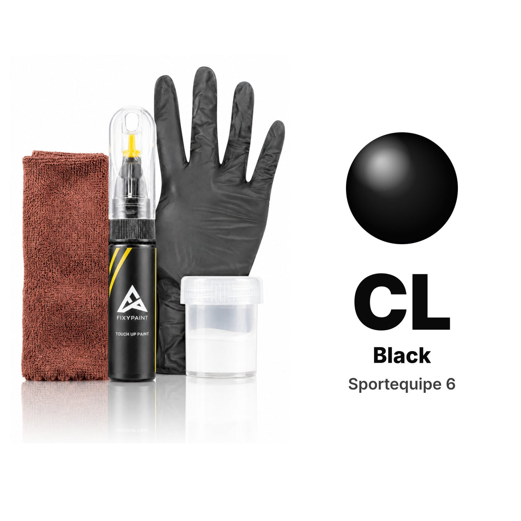 Touch-up paint for Sportequipe 6 CL Black, Complete kit