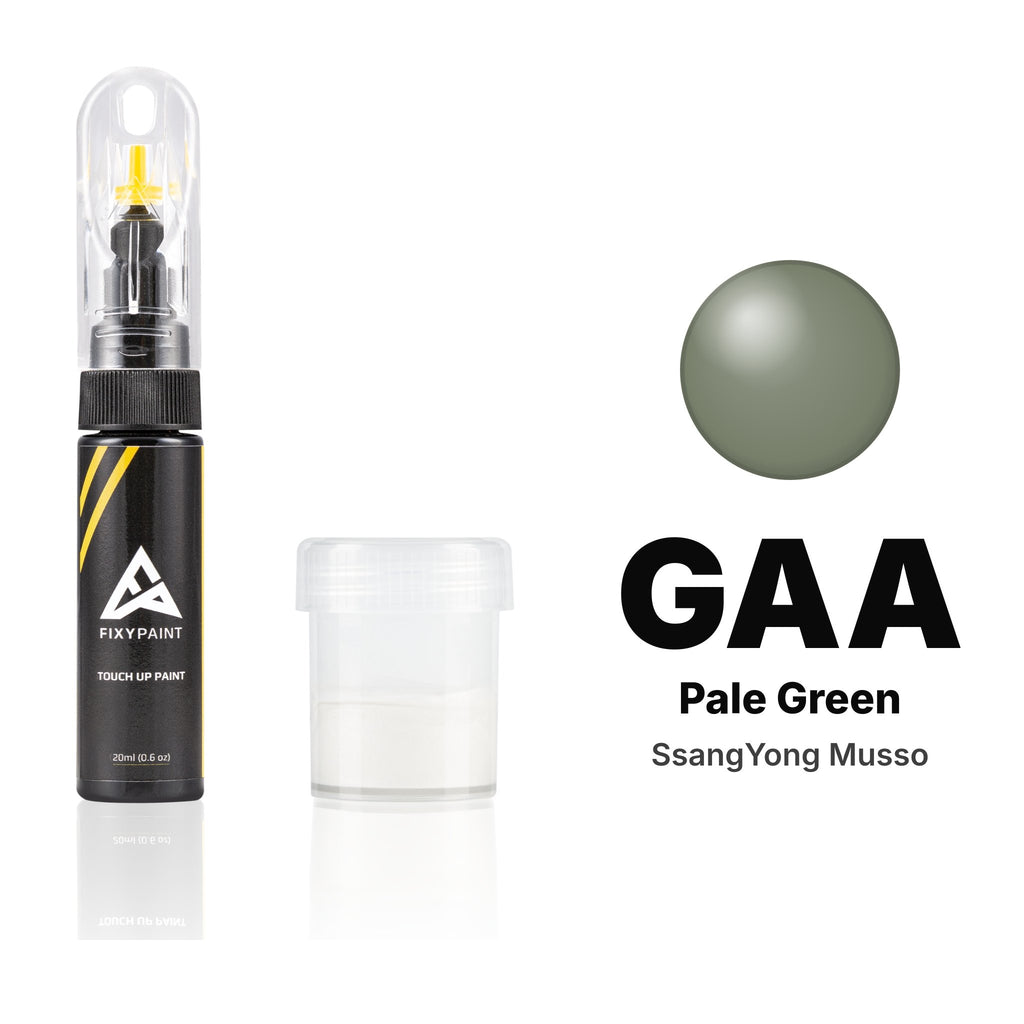 Touch-up paint for SsangYong Musso GAA Pale Green, Standard kit