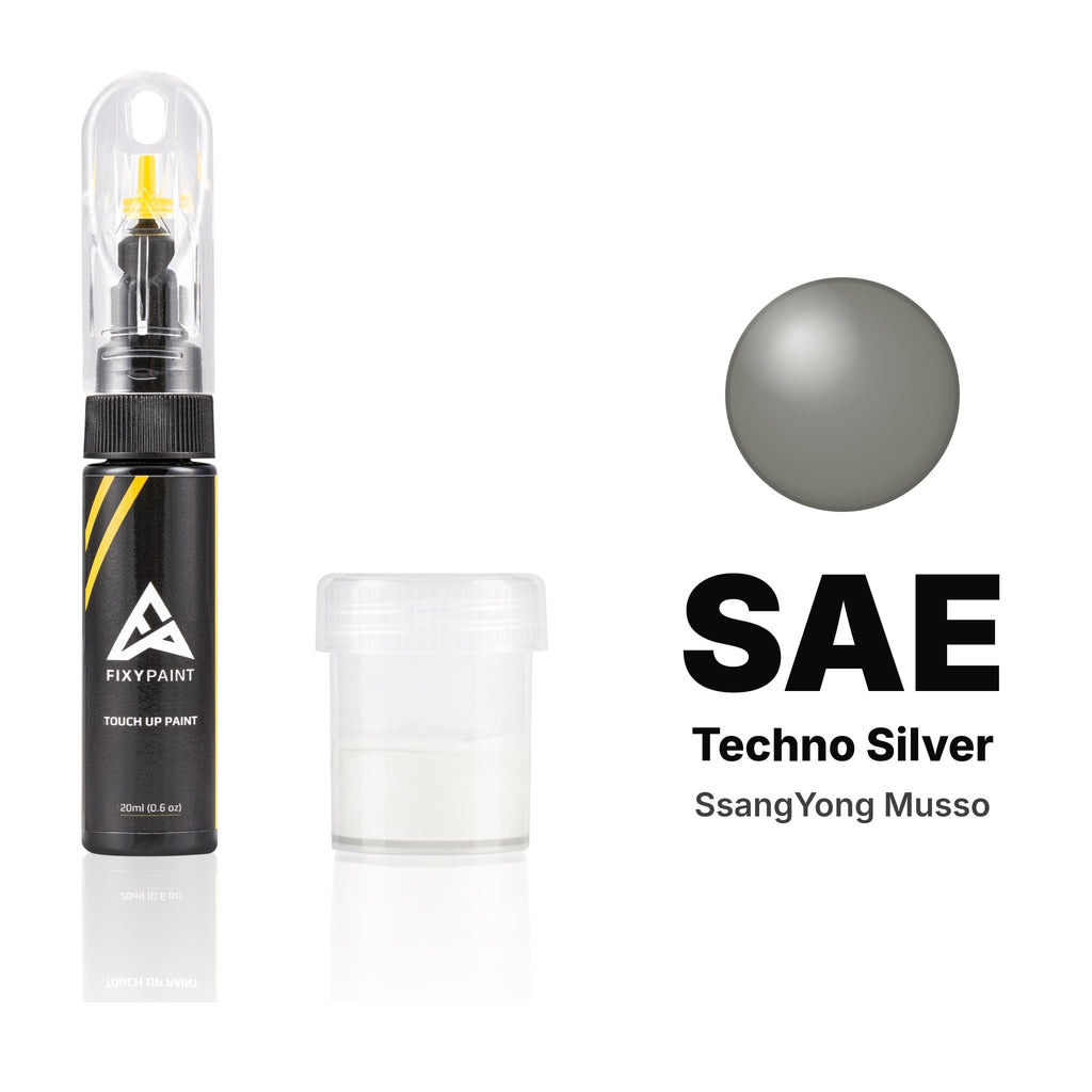 Touch-up paint for SsangYong Musso SAE Techno Silver, Standard kit
