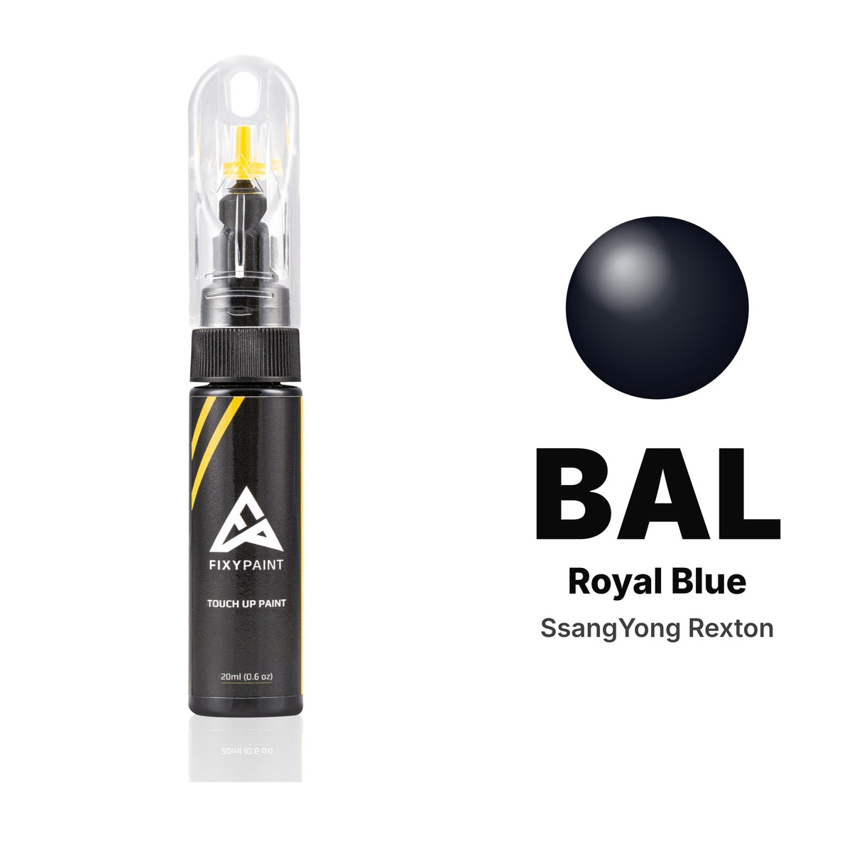 Touch-up paint for SsangYong Rexton BAL Royal Blue, Basic kit