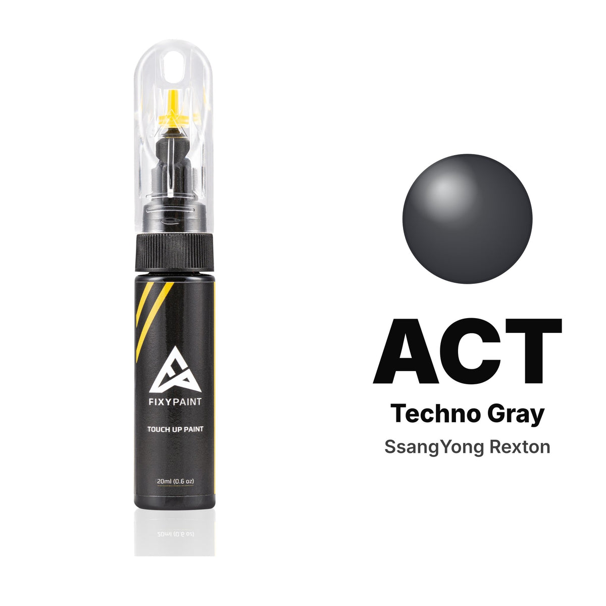 Touch-up paint for SsangYong Rexton ACT Techno Gray, Basic kit