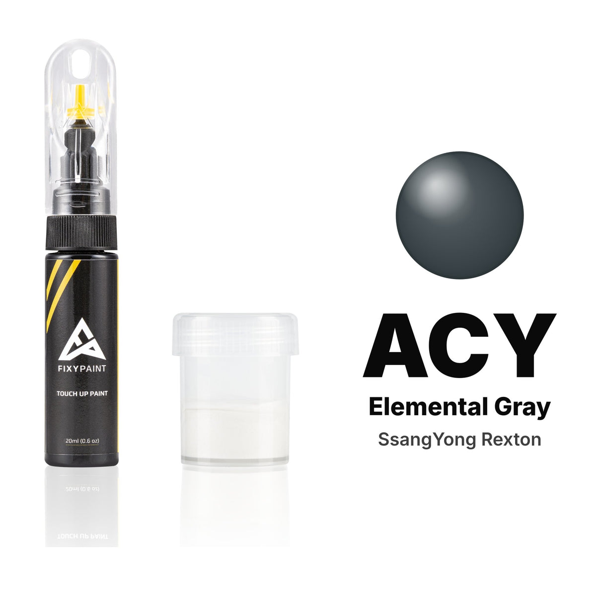Touch-up paint for SsangYong Rexton ACY Elemental Gray, Standard kit