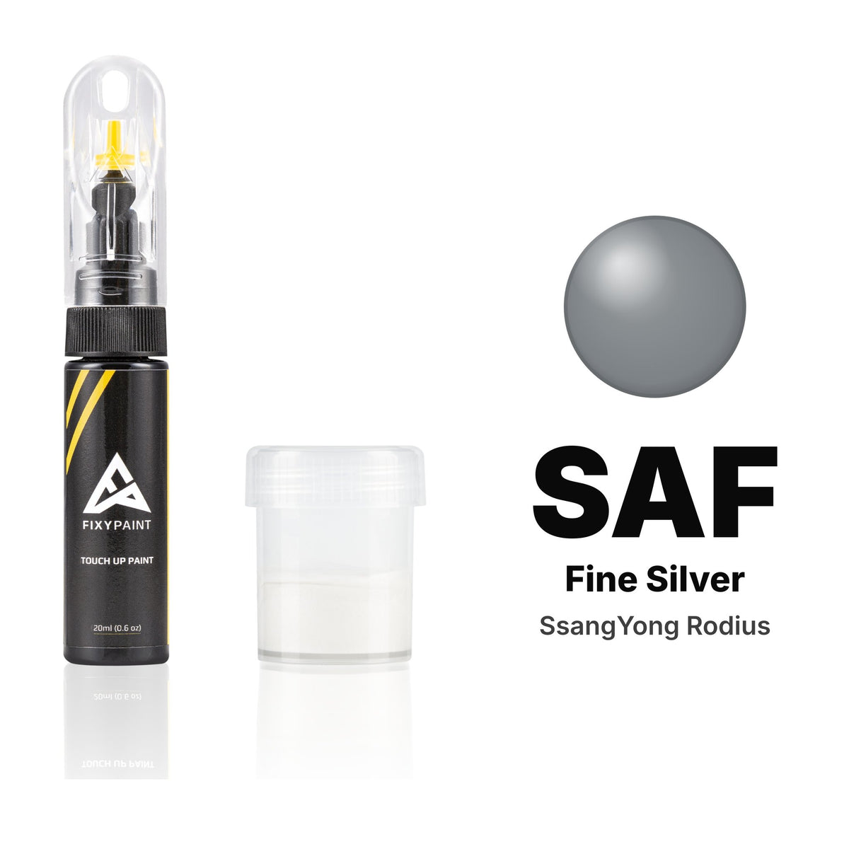 Touch-up paint for SsangYong Rodius SAF Fine Silver, Standard kit