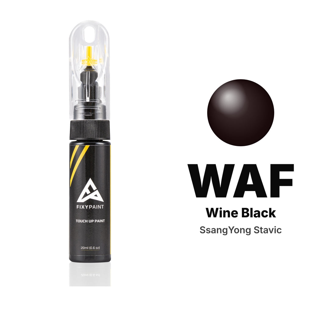 Touch-up paint for SsangYong Stavic WAF Wine Black, Basic kit