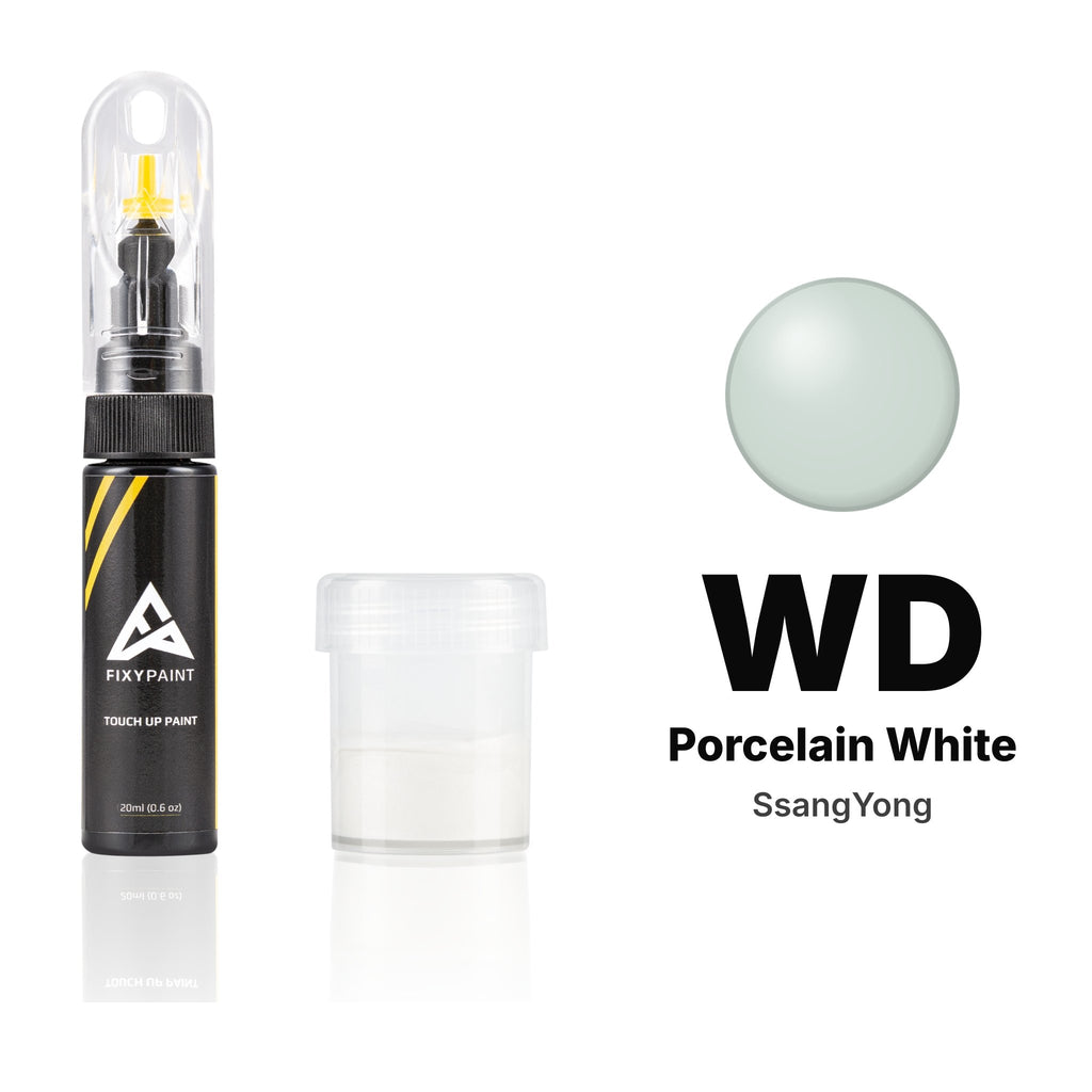 Touch-up paint for SsangYong WD Porcelain White, Standard kit