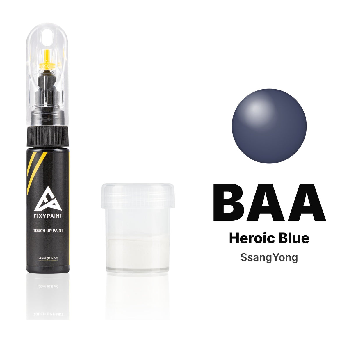 Touch-up paint for SsangYong BAA Heroic Blue, Standard kit