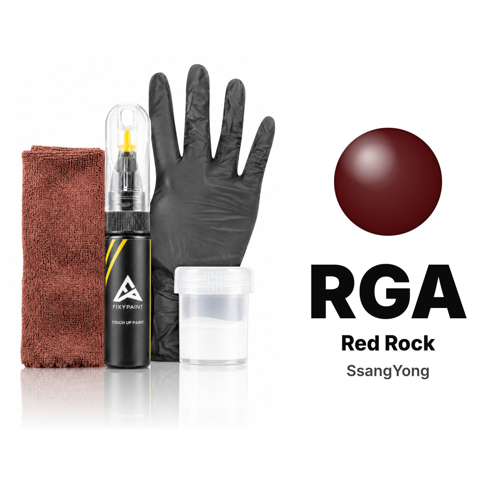 Touch-up paint for SsangYong RGA Red Rock, Complete kit
