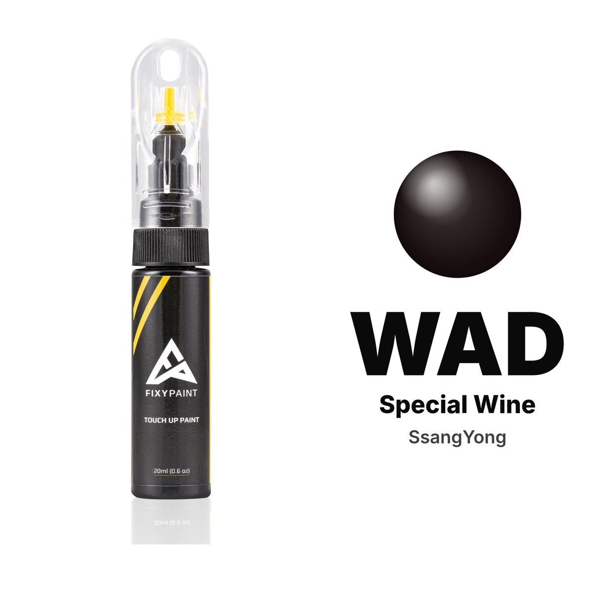 Touch-up paint for SsangYong WAD Special Wine, Basic kit