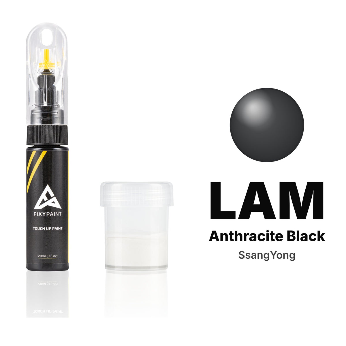 Vernice ritocco per SsangYong – LAM Anthracite Black (tutti i modelli, 2008–2015, 2018), kit Standard