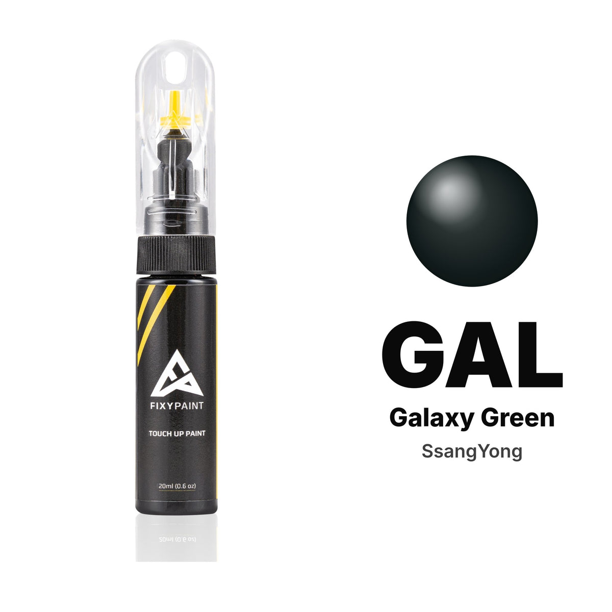 Touch-up paint for SsangYong GAL Galaxy Green, Basic kit