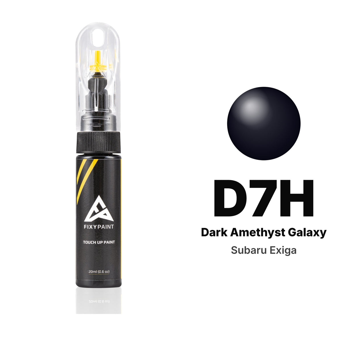 Subaru Exiga D7H Dark Amethyst Galaxy touch-up paint, Basic kit