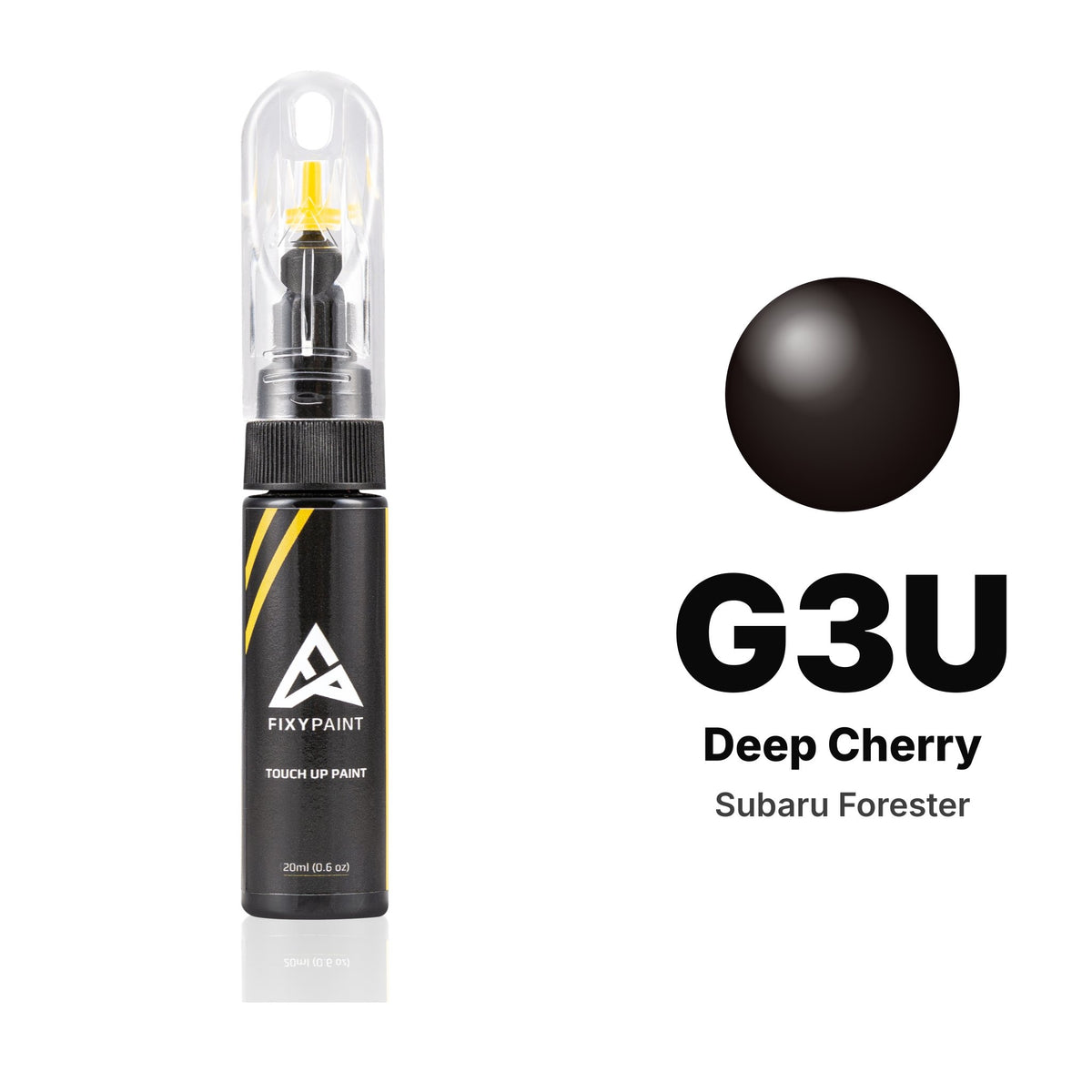 Subaru Forester G3U Deep Cherry touch-up paint, Basic kit
