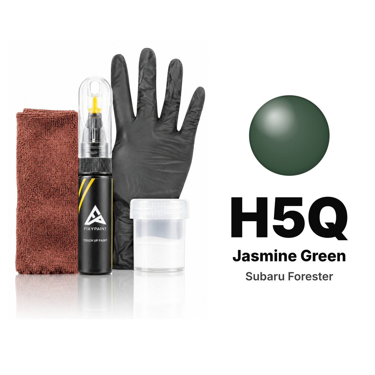 Touch-up paint for Subaru Forester H5Q Jasmine Green, Complete kit