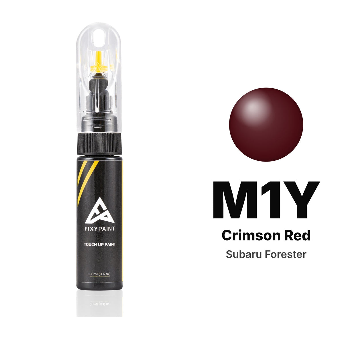 Touch-up paint for Subaru Forester M1Y Crimson Red, Basic kit