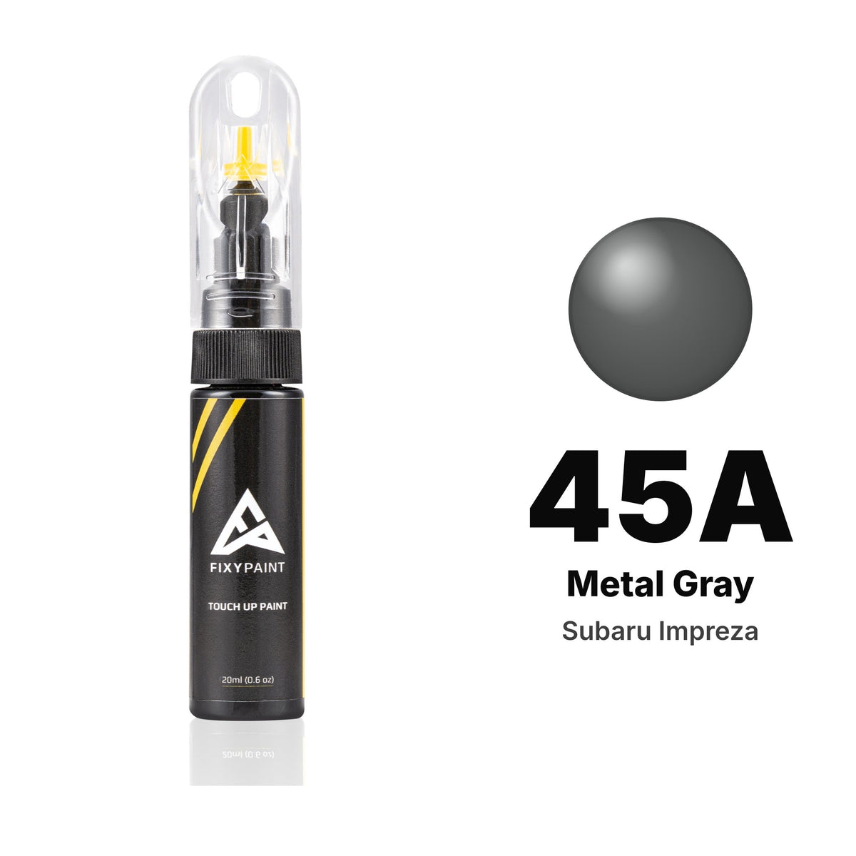 Touch-up paint for Subaru Impreza 45A Metal Gray, Basic kit