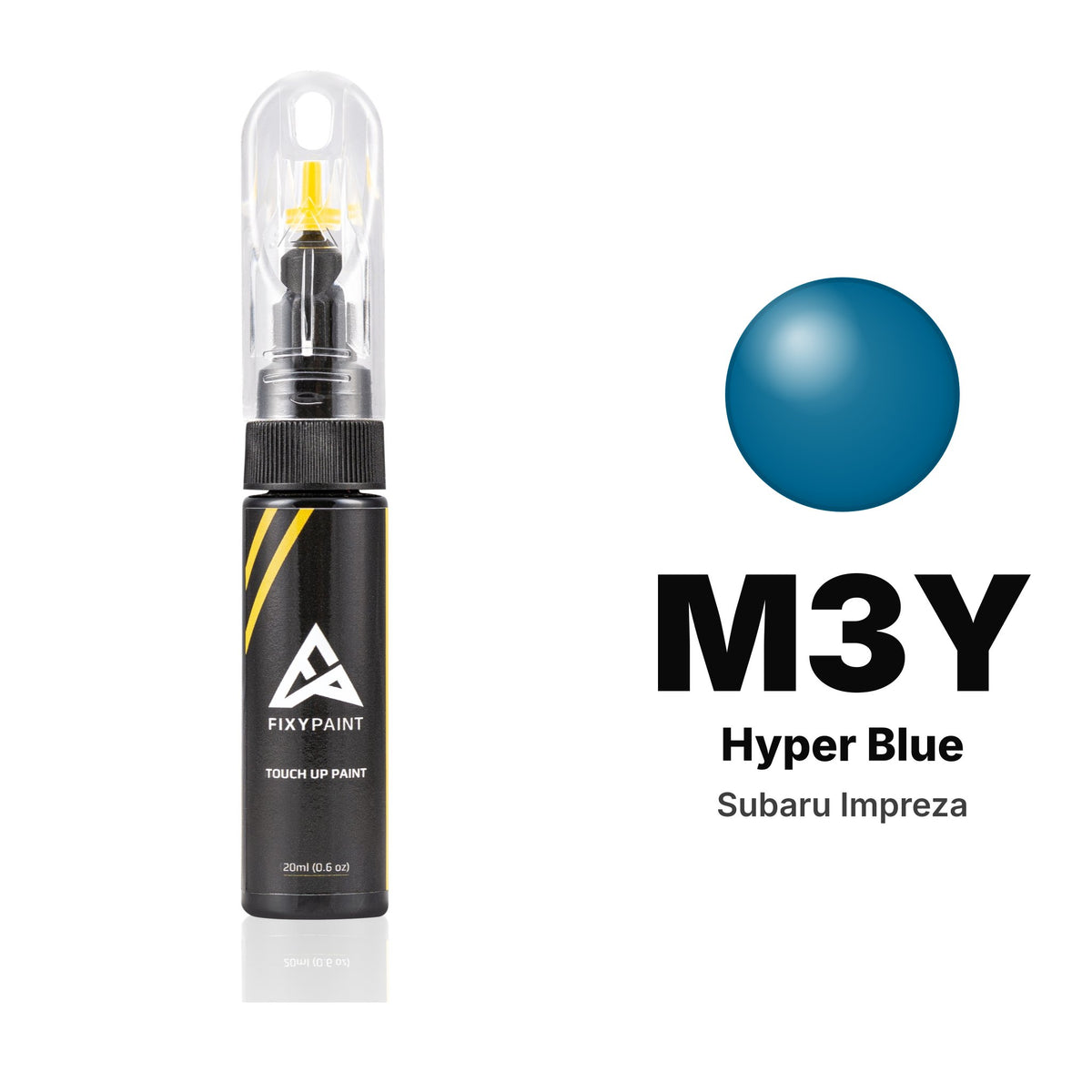 Subaru Impreza M3Y Hyper Blue touch-up paint, Basic kit
