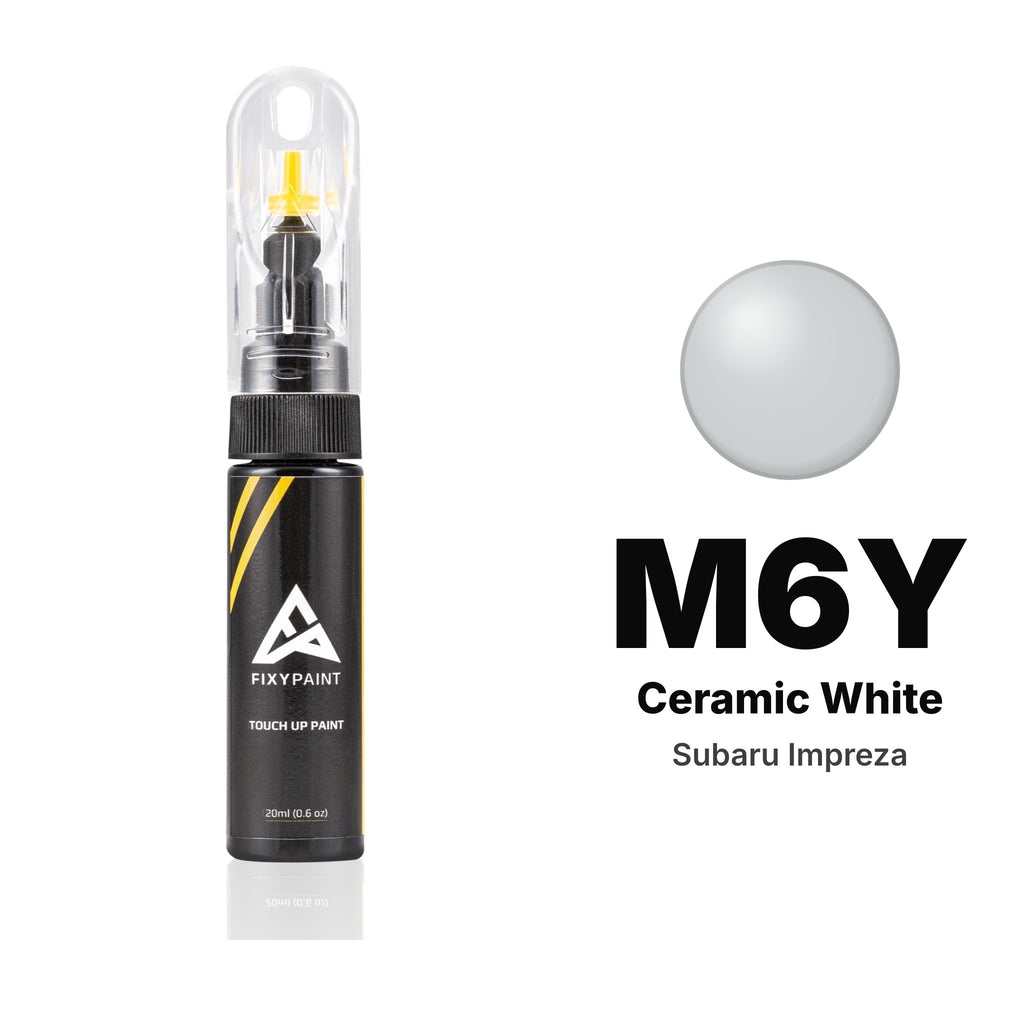 Touch-up paint for Subaru Impreza M6Y Ceramic White, Basic kit