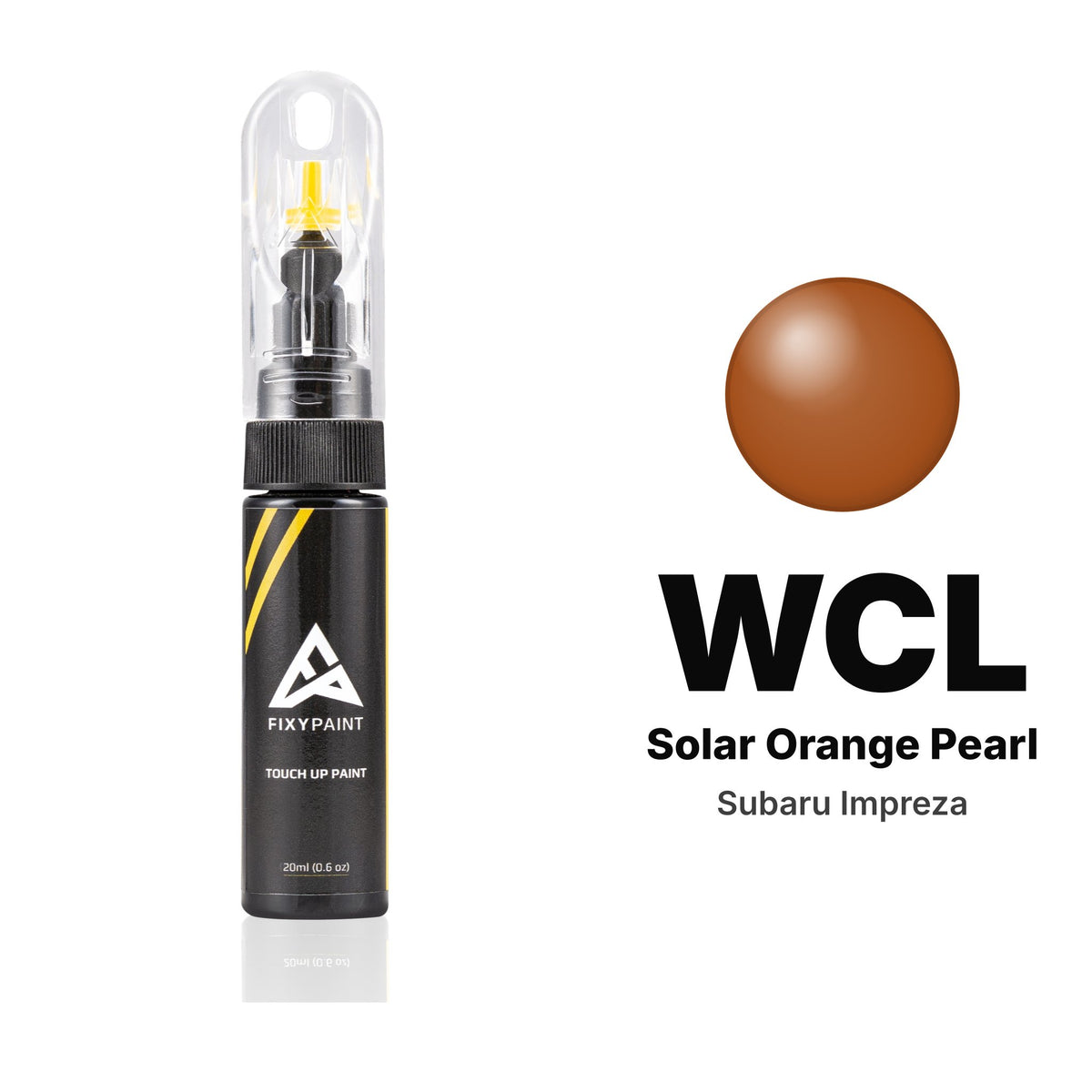 Vernice ritocco per Subaru Impreza – WCL Solar Orange Pearl (2022–2024), kit Base