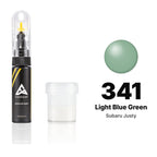 Touch-up paint for Subaru Justy 341 Light Blue Green, Standard kit