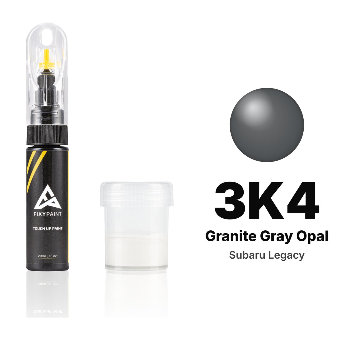 Touch-up paint for Subaru Legacy 3K4 Granite Gray Opal, Standard kit