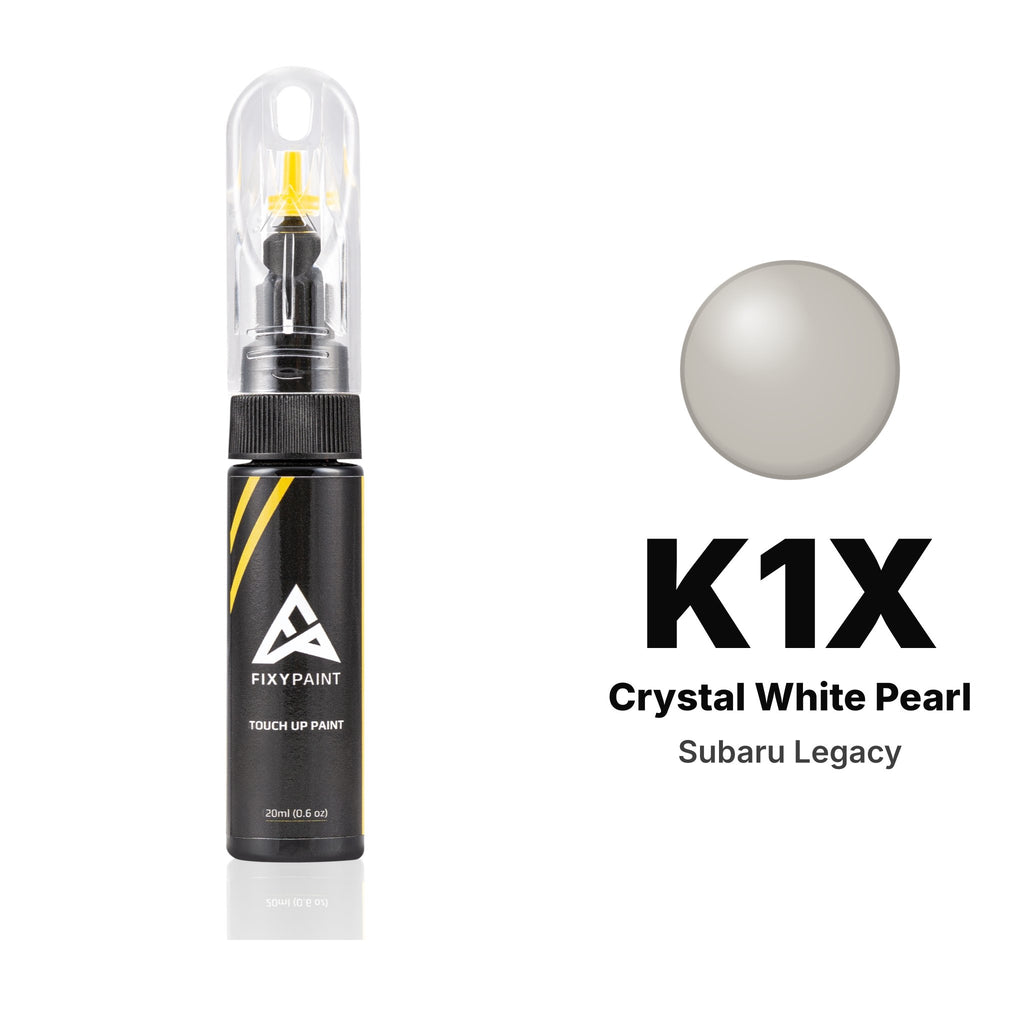 Touch-up paint for Subaru Legacy K1X Crystal White Pearl, Basic kit
