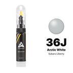 Touch-up paint for Subaru Liberty 36J Arctic White, Basic kit
