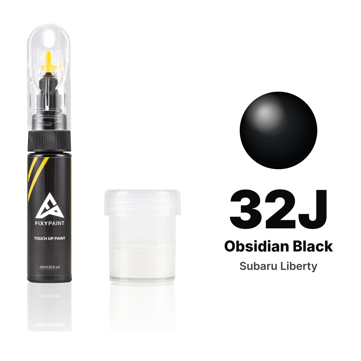 Touch-up paint for Subaru Liberty 32J Obsidian Black, Standard kit