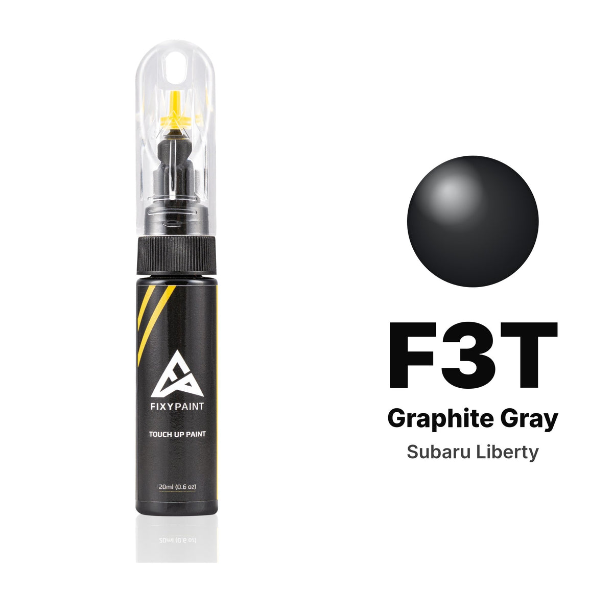 Touch-up paint for Subaru Liberty F3T Graphite Gray, Basic kit