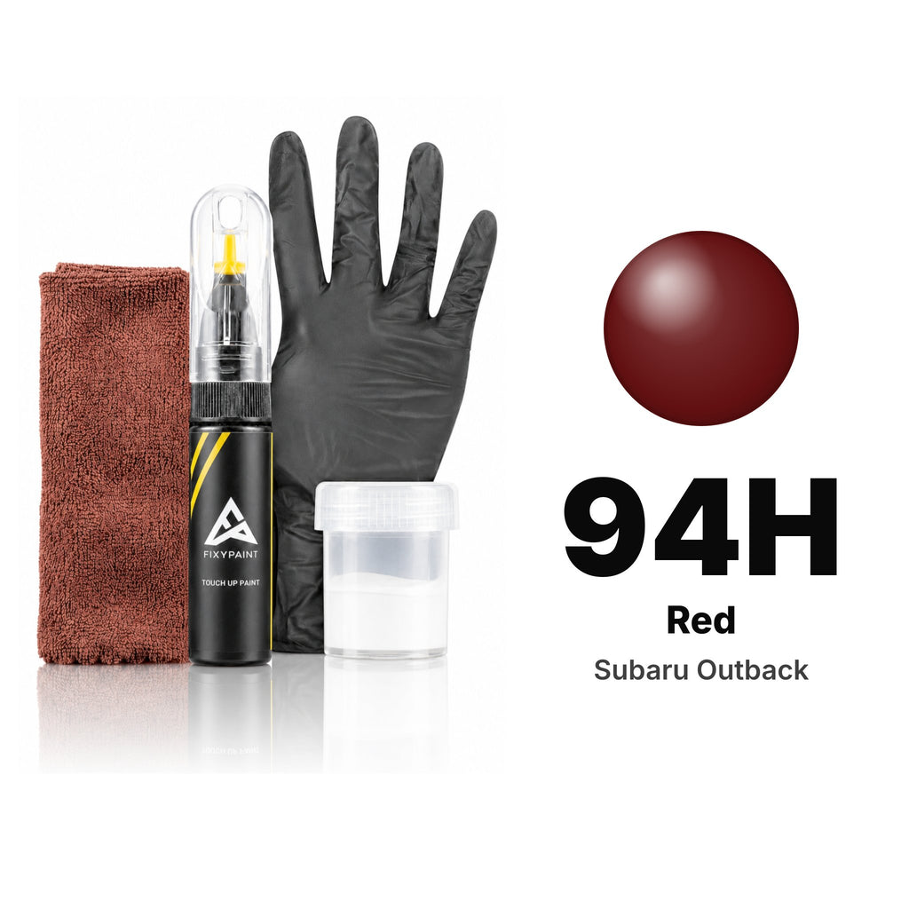 Touch-up paint for Subaru Outback 94H Red, Complete kit