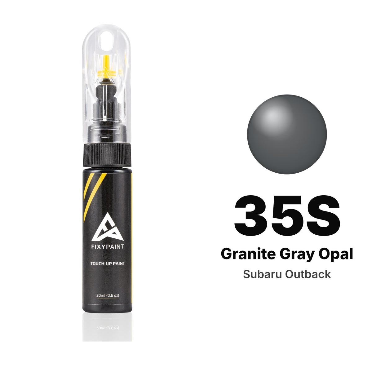 Subaru Outback 35S Granite Gray Opal touch-up paint, Basic kit