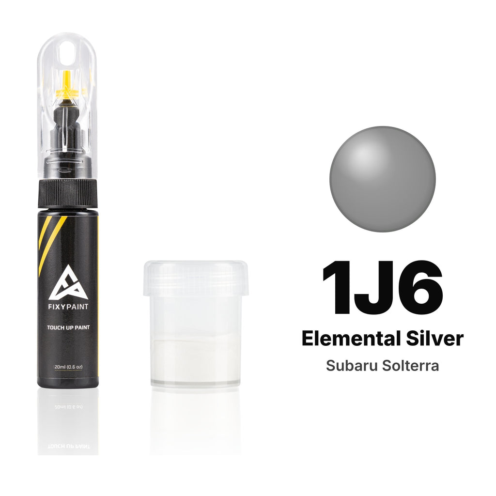 Touch-up paint for Subaru Solterra 1J6 Elemental Silver, Standard kit