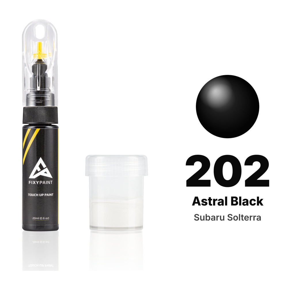 Touch-up paint for Subaru Solterra 202 Astral Black, Standard kit