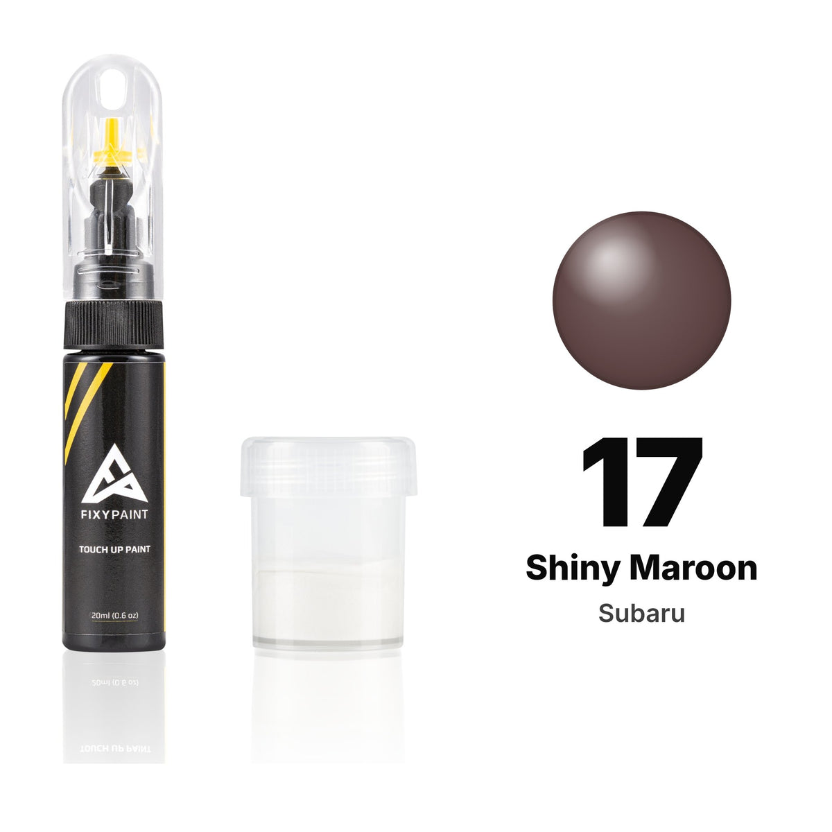 Touch-up paint for Subaru 17 Shiny Maroon, Standard kit