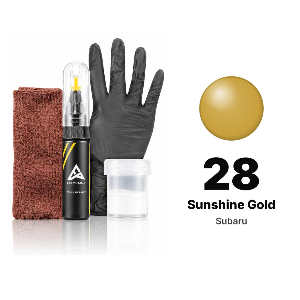 Touch-up paint for Subaru 28 Sunshine Gold, Complete kit