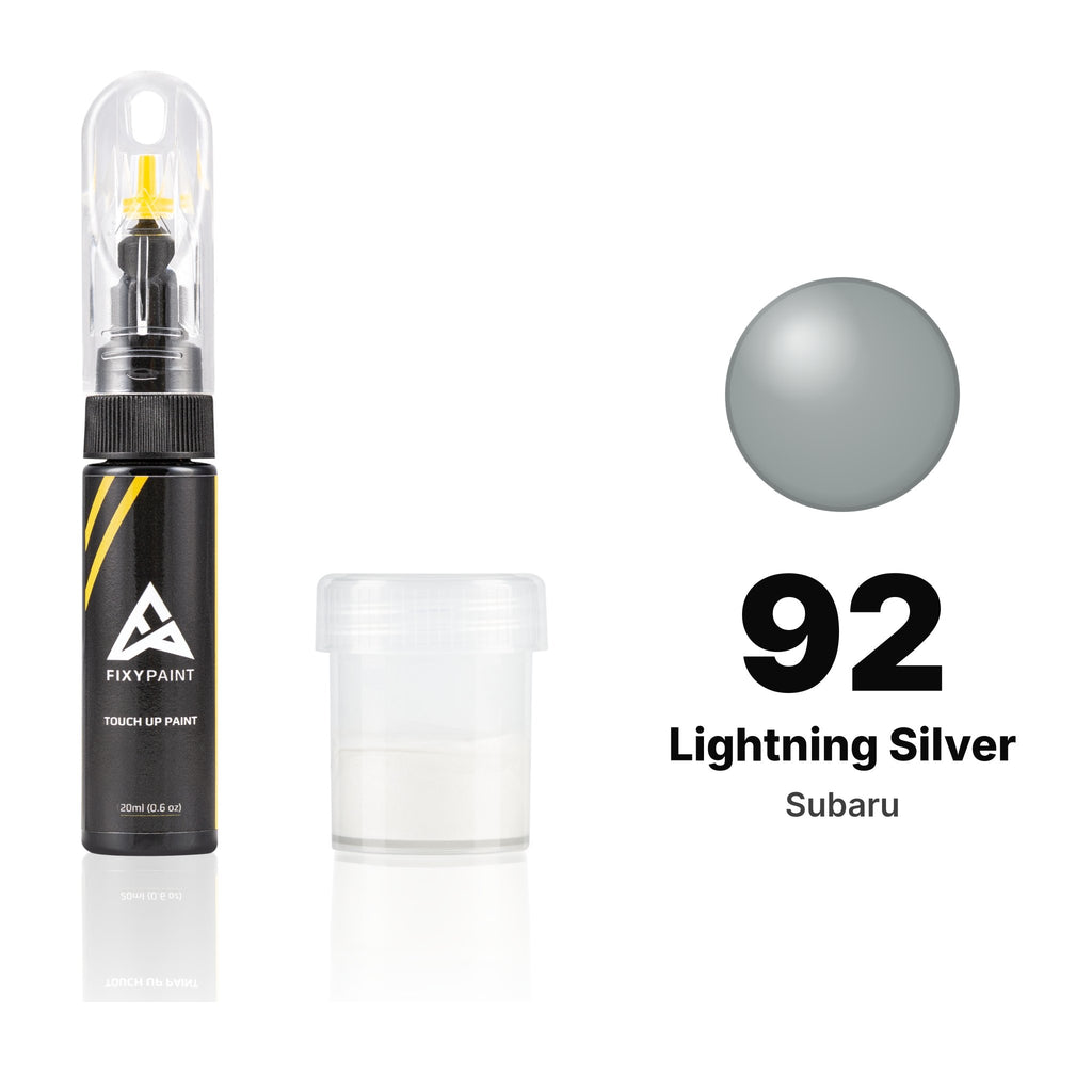 Vernice ritocco per Subaru – 92 Lightning Silver (tutti i modelli, 1983–1988), kit Standard