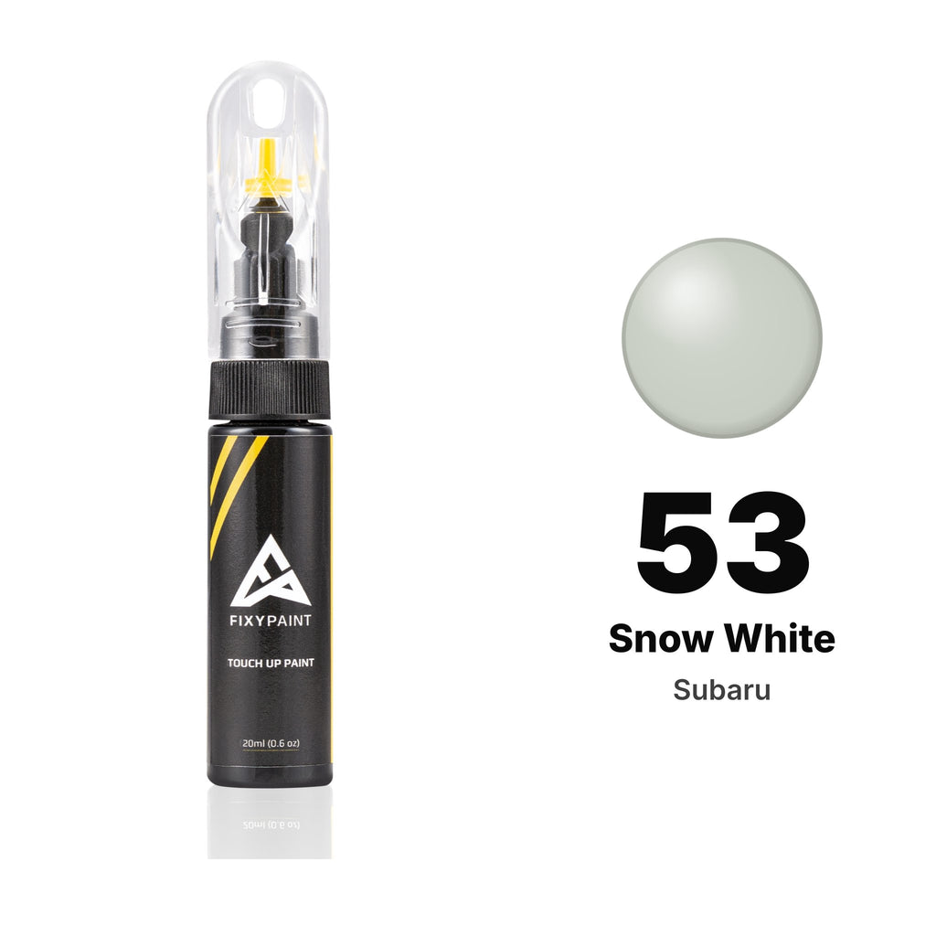 Lackstift für Subaru – 53 Snow White (alle Modelle, 1984–1991), Set Basis