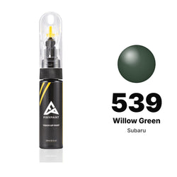Touch-up paint for Subaru 539 Willow Green, Basic kit