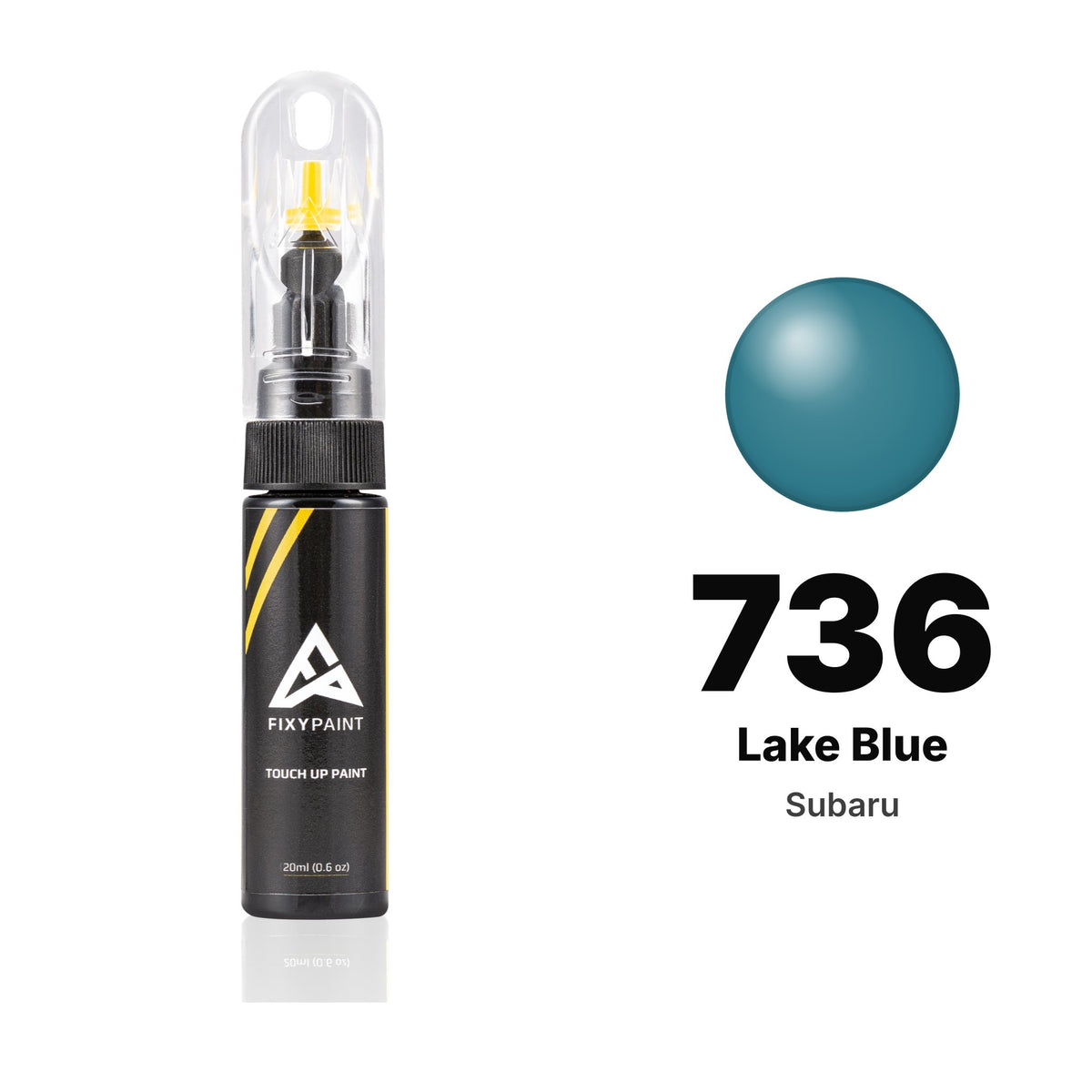 Vernice ritocco per Subaru – 736 Lake Blue (tutti i modelli, 1987–1989), kit Base