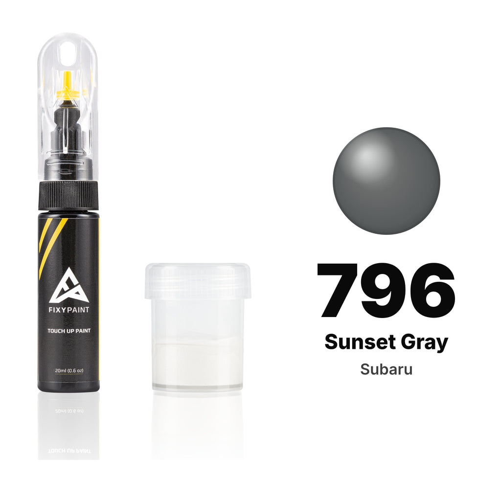 Vernice ritocco per Subaru – 796 Sunset Gray (tutti i modelli, 1987–1991), kit Standard